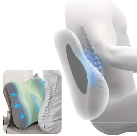 Set de coussins à mousse mémoire